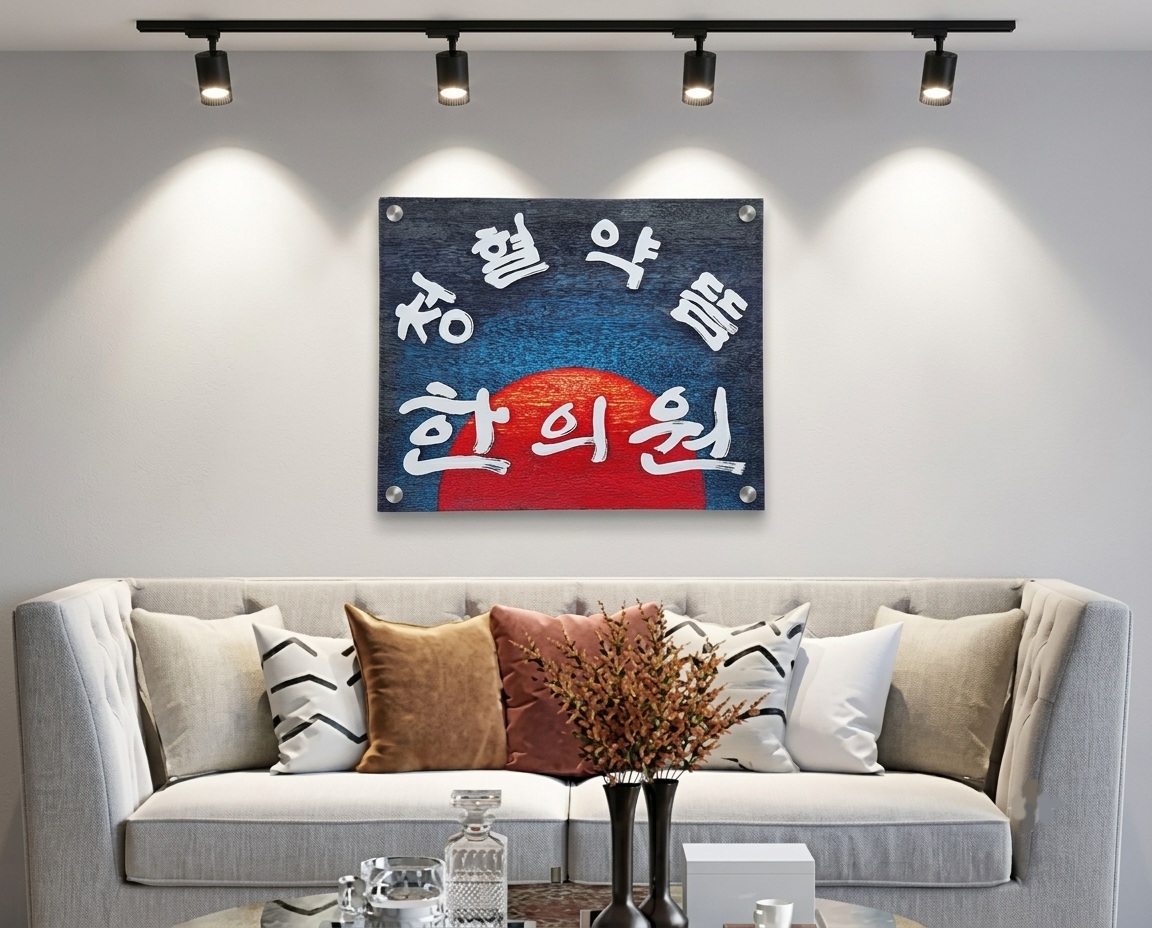 프리미엄 수제 나무 현판·간판 — 디테일 21 (22 / 126)